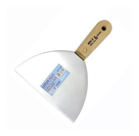 Espátula De Inox Cromada 5'' Pol 12cm Lotus